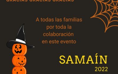 «Gracias por colaborar – Samaín 2022»